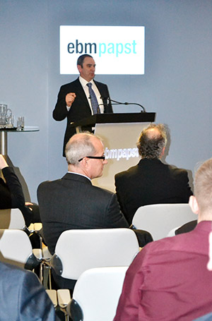 Delegates at Ebm-Papst's February retrofit seminar