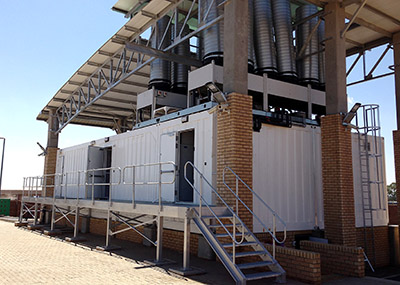 Airedale Vodacom modular data centre