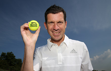 Tim Henman Slazenger tennis ball