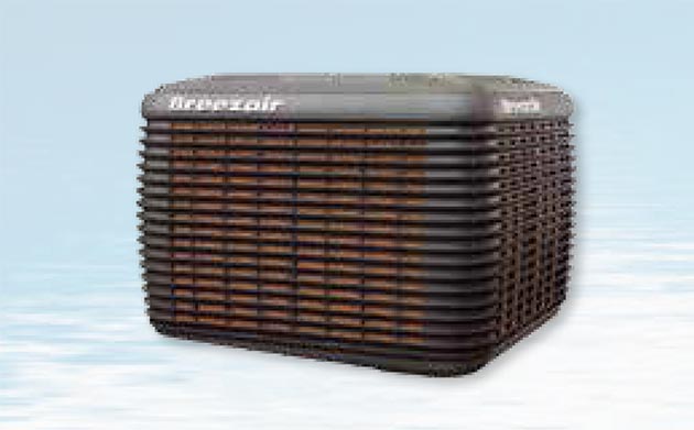 Breezair evaporative cooler water hot sale usage